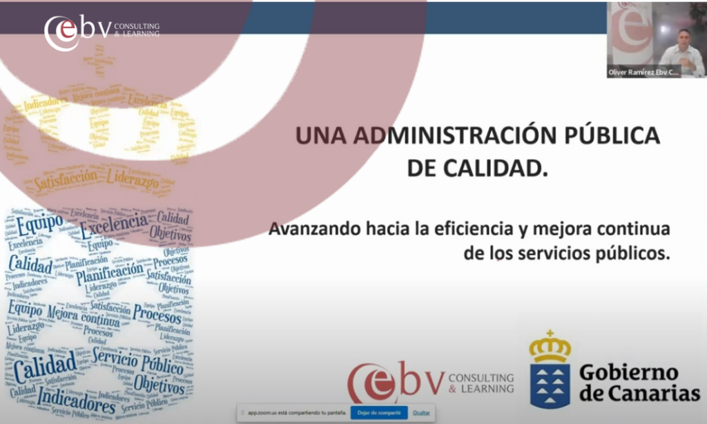 Webinar – Una Administración Pública de Calidad