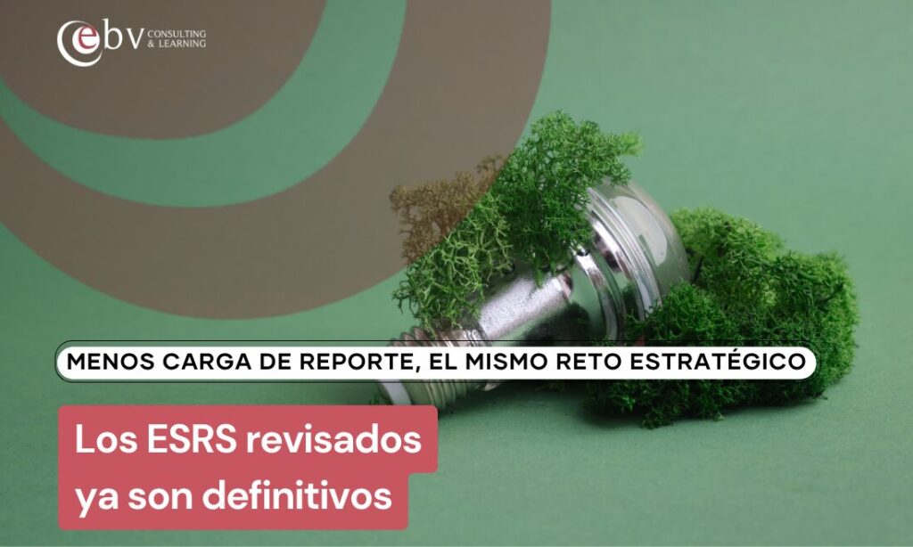 Los ESRS revisados ya son definitivos: menos carga de reporte, el mismo reto estratégico